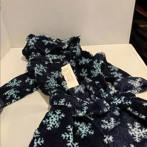 Gap Kids Robe Snowflake Blue Size 2